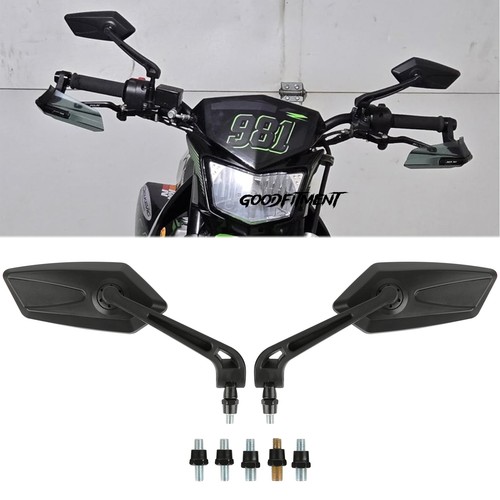Black motorcycle rearview side - rearview,