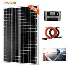 200W 12V Solar Panel Kit