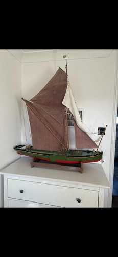Seven sail barge wooden - seven,