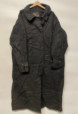 Wax Coat Mens 2XL Wax Jacket Trench Shoulder Cape Long Line Waterproof Outback