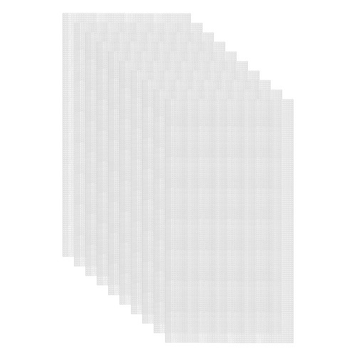 10pcs plastic mesh canvas - 10pcs,