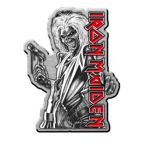 Iron maiden pin - badge, killers