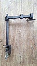SINGLE ARM DESK MOUNT LCD LED COMPUTER MONITOR BRACKET STAND 13”-27” SCREEN TV