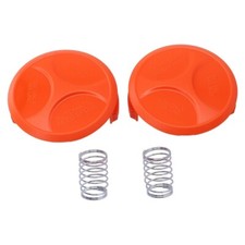 For Black & Decker GL4525/GL5028/GLC120 Pack Of 2 Spool Cap Strimmer Parts