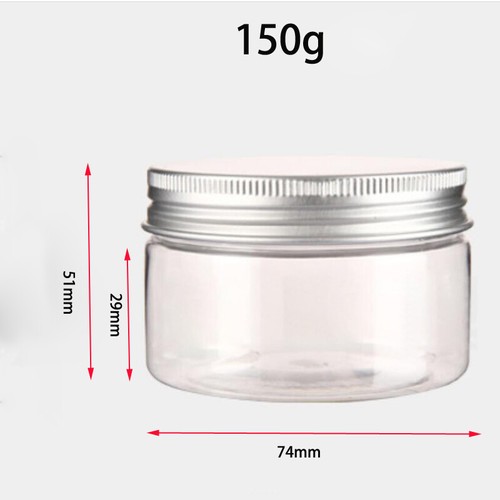 150ml empty clear plastic - 20-150ml,
