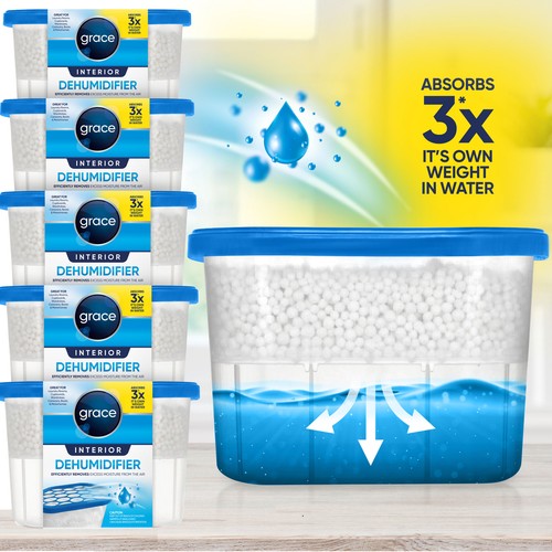 Pack 500ml dehumidifier - 10,