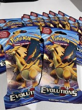 XY Evolutions Sealed Booster Pack Blister / CHARIZARD ARTWORK / RARE / SEALED