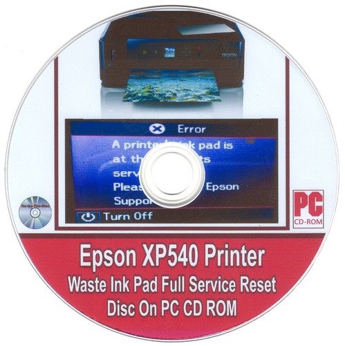 Epson xp540 printer waste ink - printer,