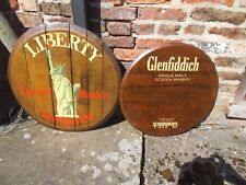 Whiskey old barrel ends (Liberty Bourbon & Glenfiddich)