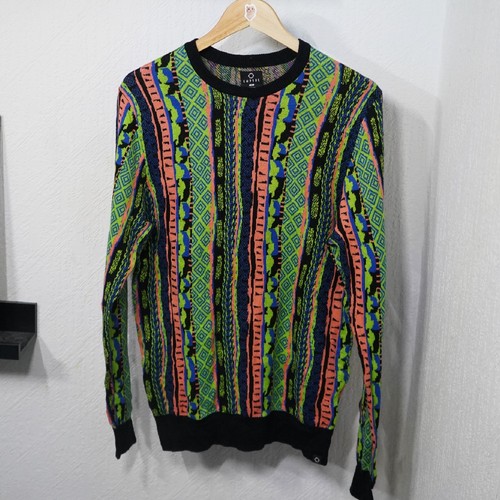 Coogi style knit - sweater, mens
