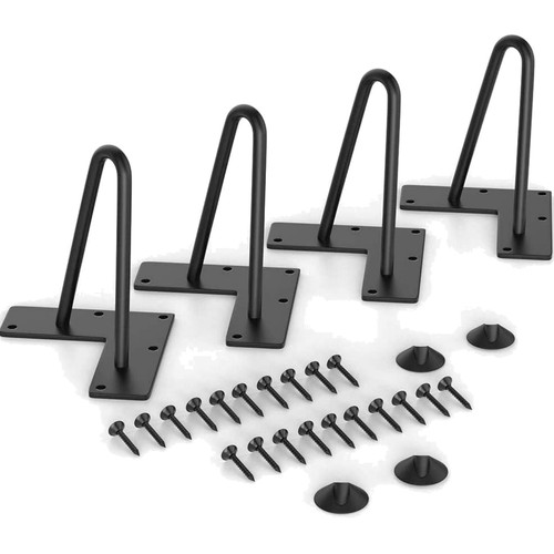 4pcs heavy duty hairpin legs - 4pcs, heavy-duty