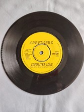 KRAFTWERK "COMPUTER LOVE" 1981 7" VINYL SINGLE IN A PLAIN SLEEVE