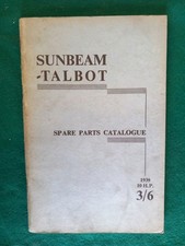 Sunbeam- Talbot Spare Parts
