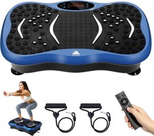 EVOLAND Vibration Plate Fitness Trainer Bluetooth 5 Modes + Bands