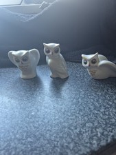 Porcelain  owl firgurines  3
