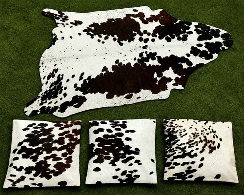 Genuine cowhide rug - genuine, sq