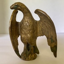 Vintage Brass Eagle Finial 2 3/4"H X 2 9/16"W  10oz Banjo Clock