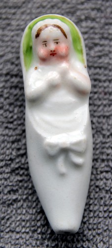 Victorian porcelain baby - victorian, in