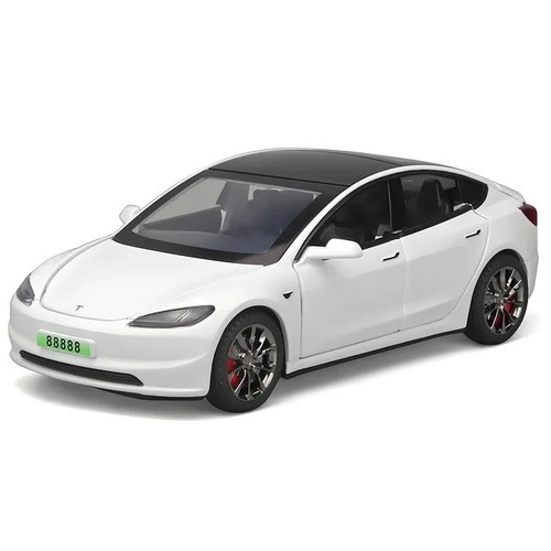 Tesla model s white - 1:32,
