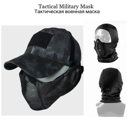 Airsoft paintball half face - paintball,