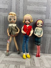 3 x Vintage 1960s Dolls -