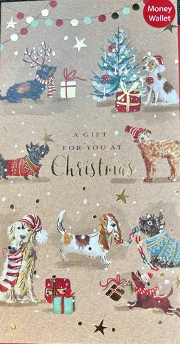 Christmas money wallet - christmas,