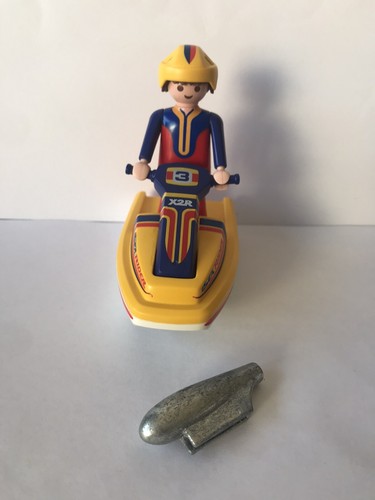 Vintage playmobil jet skier - vintage,