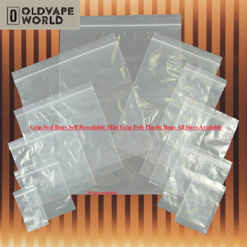Plastic snap bags clear - snap,