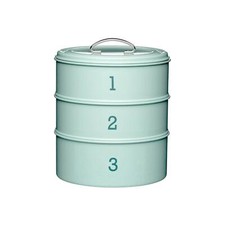 Kitchencraft Nostalgia 3-Tier Cake Tin Set - Blue