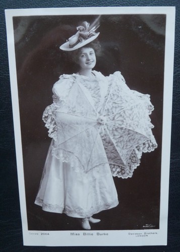Edwardian actress miss billie - edwardian,