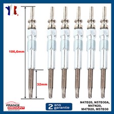 6 Glow Plug for BMW X3 X5 X6