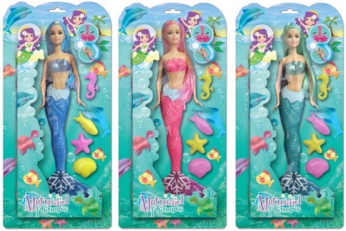 Set mermaid princess - of, doll