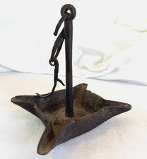 Primitive wick wrought iron - 4-wick,