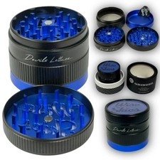 Blue Metal Herb Grinder