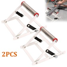 2Pcs Adjustable Cutting Machine Support Frame Table Saw Stand Height Tool Kit