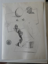 Saul Steinberg, double sided