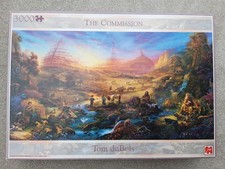 3000 Piece Jigsaw Puzzle, "The Commission" by Tom duBois. Pre owned, complete