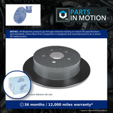 2x Brake Discs Pair Solid fits TOYOTA PREVIA 2.4 Rear 2005 on 298mm Set Quality