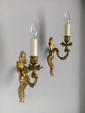 Pair Of French Gilt Brass