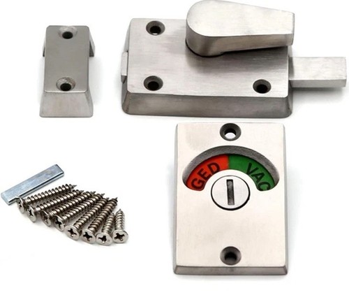 Bathroom indicator door lock - door,