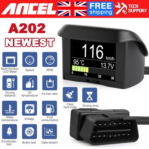 Ancel car digital - car, obd2