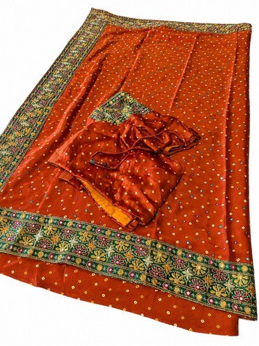 Indian vintage bandhani - vintage, soft