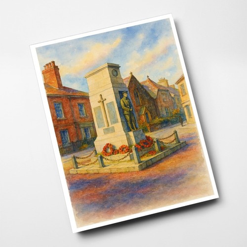 Print cenotaph holyhead - print, cenotaph,