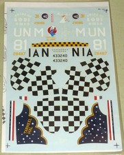 Microscale Decals 48-040 P-47D Thunderbolt decal in 1:48 Scale