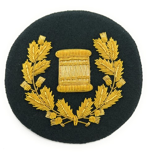 Badge drum major gold - major,