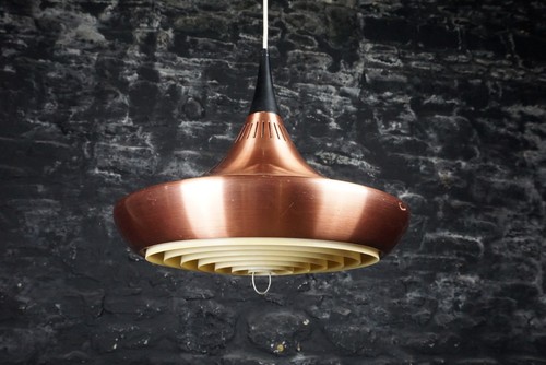 Vintage 1960 copper pendant - vintage, 1960's