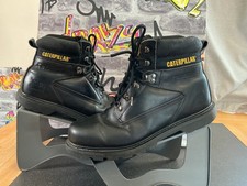 CAT Caterpillar Leather black