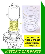 YELLOW PISTON SPRING for HIF44 SU Carburettor for AUSTIN AMBASSADOR 2000 1982-on