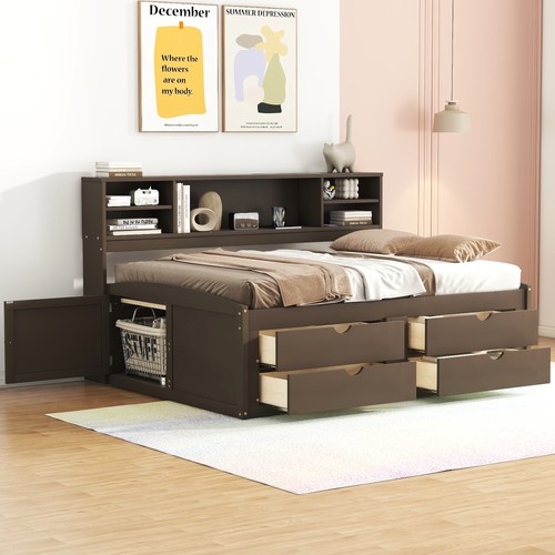 Full size wood daybed with - full,