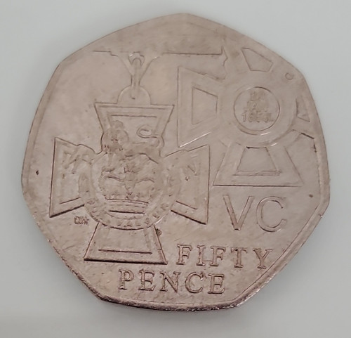 2006 50p victoria - victoria, cross